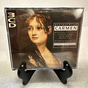 Georges Bizet CARMEN 3 CD Box Set Complete Made In Portugal Mint Condition